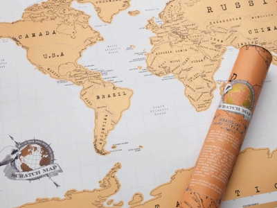 Scratch map